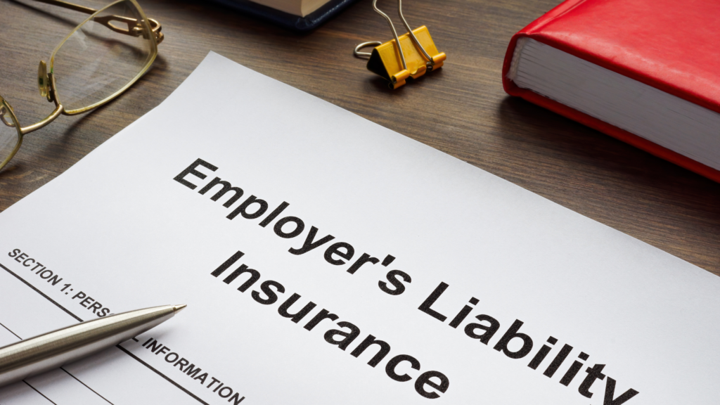 employers liability insurance documentation for business policy